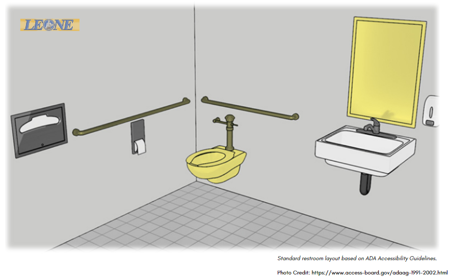 Key Features Of ADA Compliant Restrooms