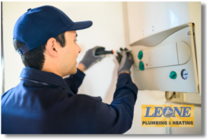 Leone Plumbing and Heating services for water heater installation